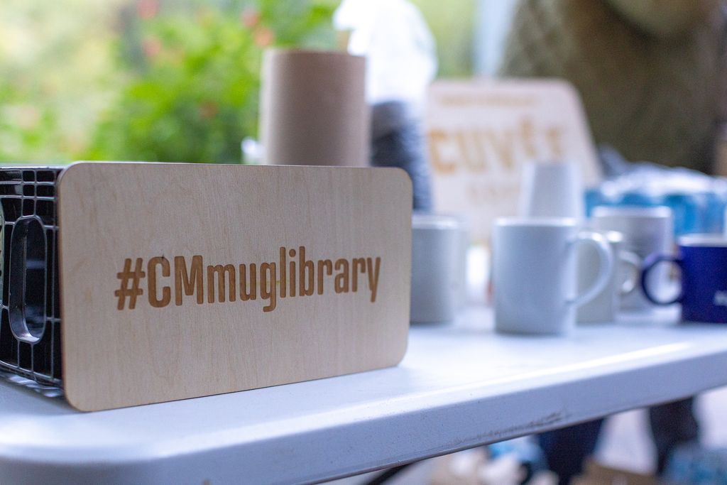 CM_Austin's tweet image. Check out a mug for the morning at our next event on 11/21! Our mug library is a small way to help reduce our environmental impact – and make new friends while enjoying your Cuvée Coffee #CMmugLibrary #CMsoft #CMATX