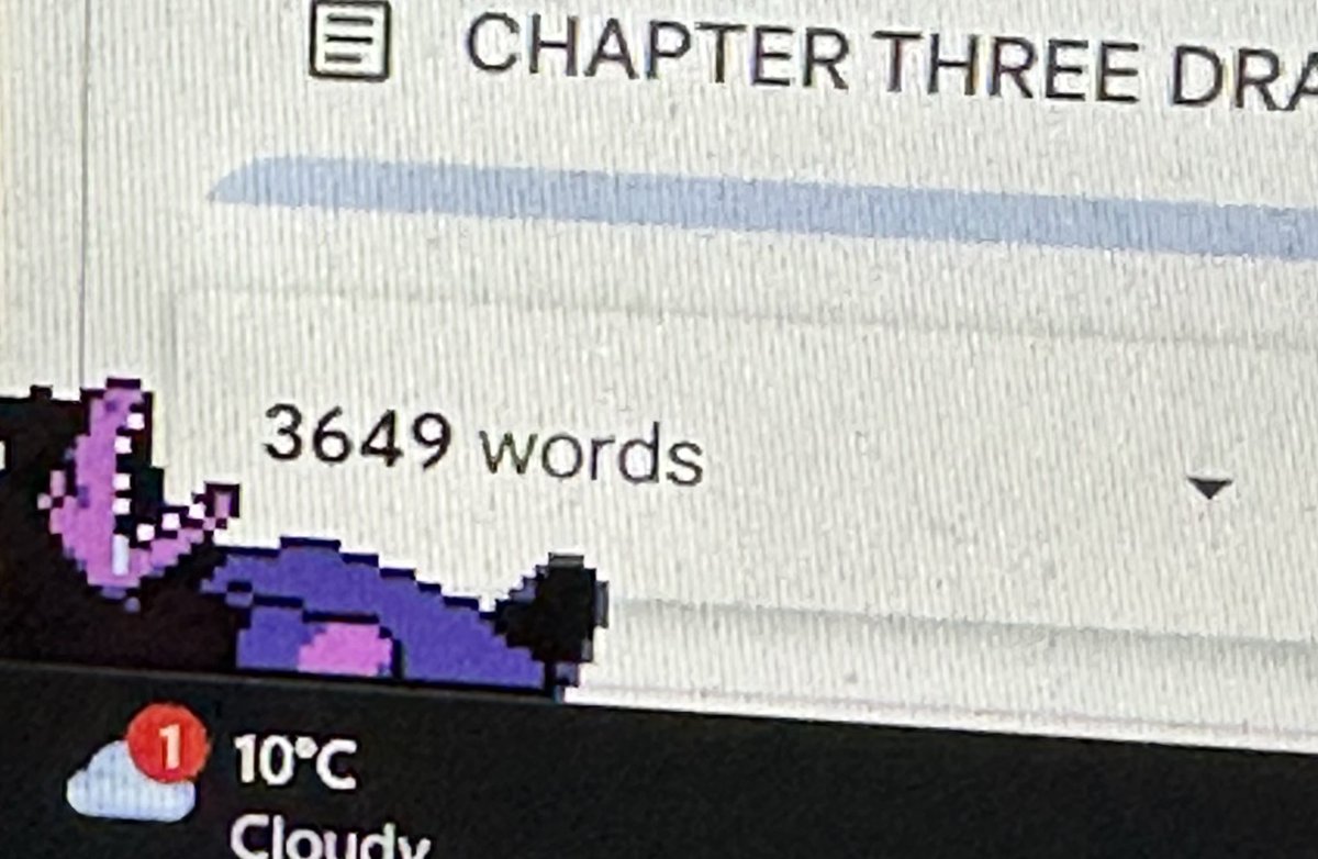 how kind of her to let me see them this time