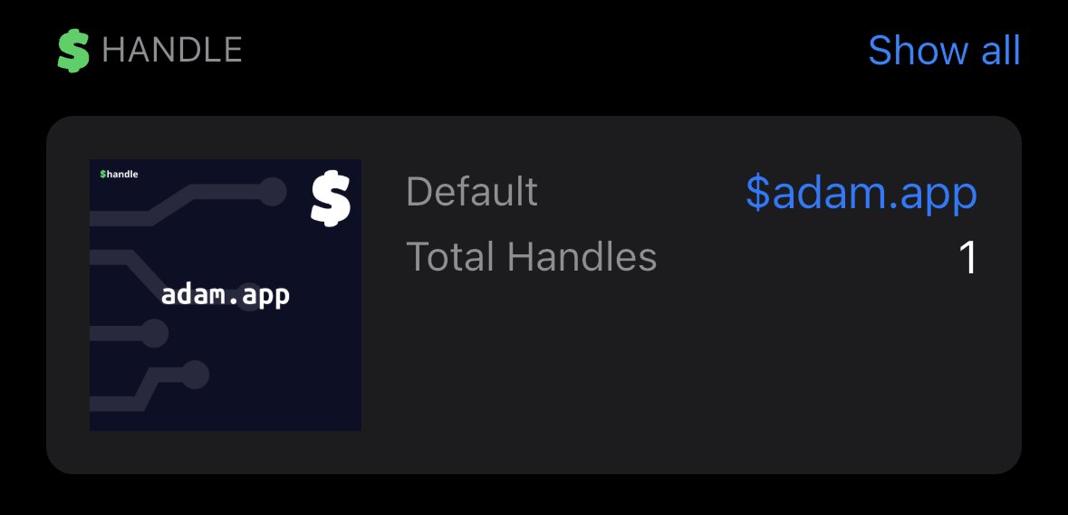 What a day, <a href="/bone_pool/">BONE</a> gifted me with my very first Cardano #handle ➡️ adam.app 🔥 🔥 🔥
