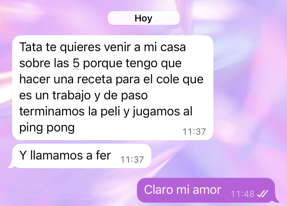 Mi mayor éxito en la vida es ser Tata.
No hay nada en el mundo que me haga más feliz que estar con ellos y que me quieran como lo hacen.
Son lo mejor de mi vida ❤️