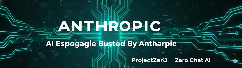 aleeadn's tweet image. 🚨 AI Espionage Busted!

@AnthropicAI stops Chinese autonomous agents in cyber war. 😱🤖

Query Zero Chat: &quot;Predict AI cyber regs impact on Web3?&quot; Earn Gems on alpha! 💎📈

Dive in at app.projectzero.io 🚀

#ZeroChat #ProjectZeroIO #AI #Web3 

Source:
anthropic.com/news/disruptin…