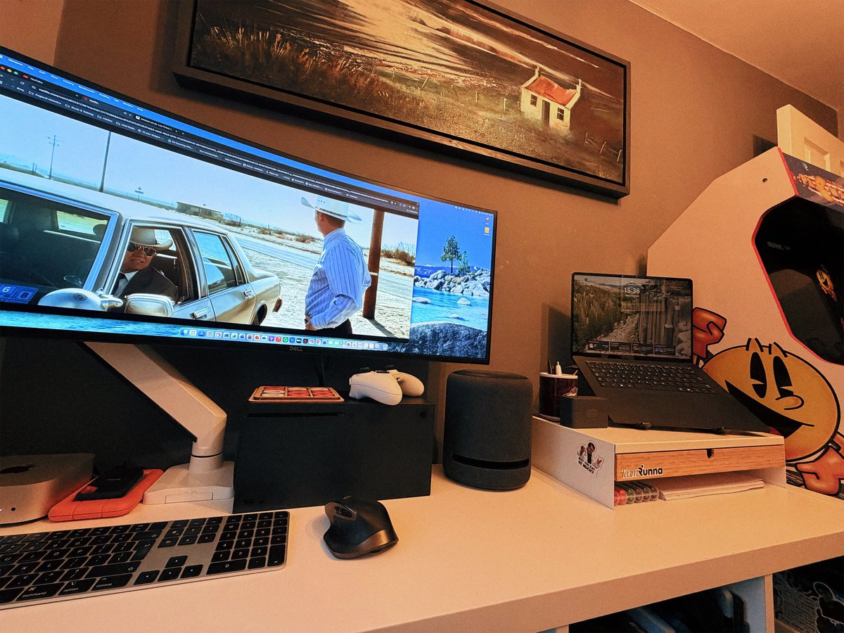 One side of my office is looking cleaner…. Just need to sort the other side! #WFH #SOHO