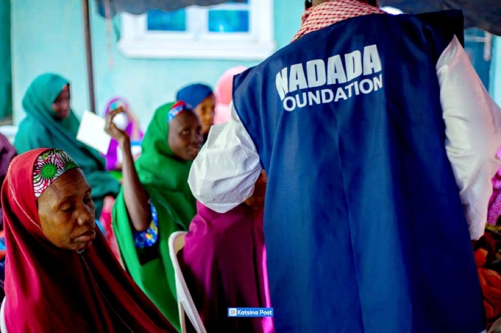 The Nadada Foundation has again organized and sponsored a medical outreach for 150 people suffering from different types of eyes disease. The event took place at the old Dutsinma LG where communities from Safana, Danmusa, Batsari, Kurfi, and Dutsinma benefited. Allah ya dafa mana