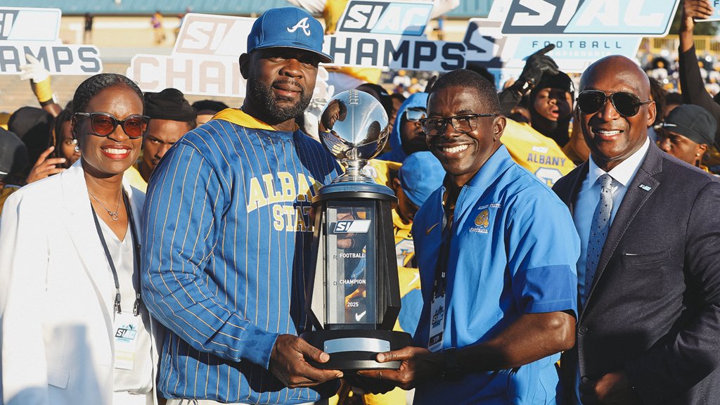 Congratulations to Albany State for winning the SIAC title with a win over Benedict on Saturday.