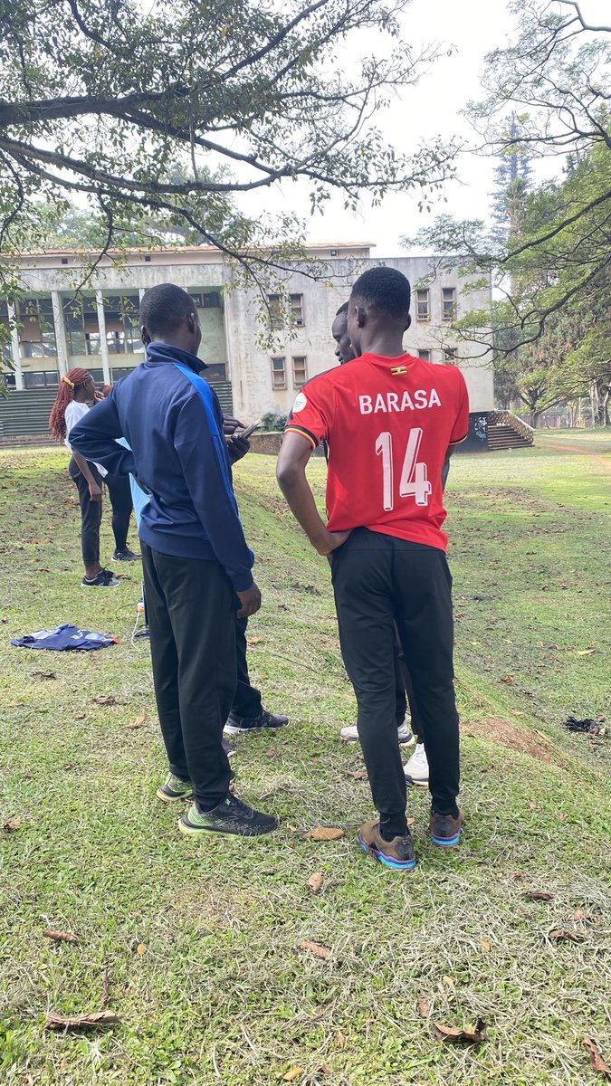 Friday 14th morning. 

We had a fitness Day event ~ <a href="/KyambogoScience/">Faculty of Science Kyambogo University</a> (first of its kind) at <a href="/kyambogou/">KYAMBOGO UNIVERSITY</a> organized by me and the sports science students of year 3. We had jogging, aerobics, fitness tests, fun etc with a theme “ Fitness for All” 

Thanks to all that made it happen.