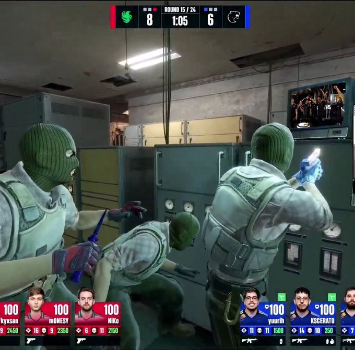 publicvoid_cs's tweet image. Falcons already knew the outcome @FURIA