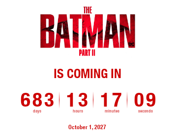 BATMANONFILM's tweet image. #TheBatmanPartII