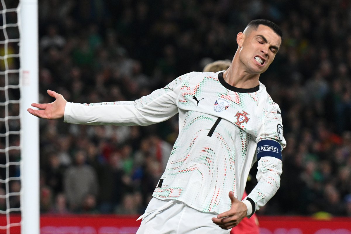 🚨 𝗕𝗥𝗘𝗔𝗞𝗜𝗡𝗚: In the last two matches where Portugal scored 6+ goals, Cristiano Ronaldo didn’t play.