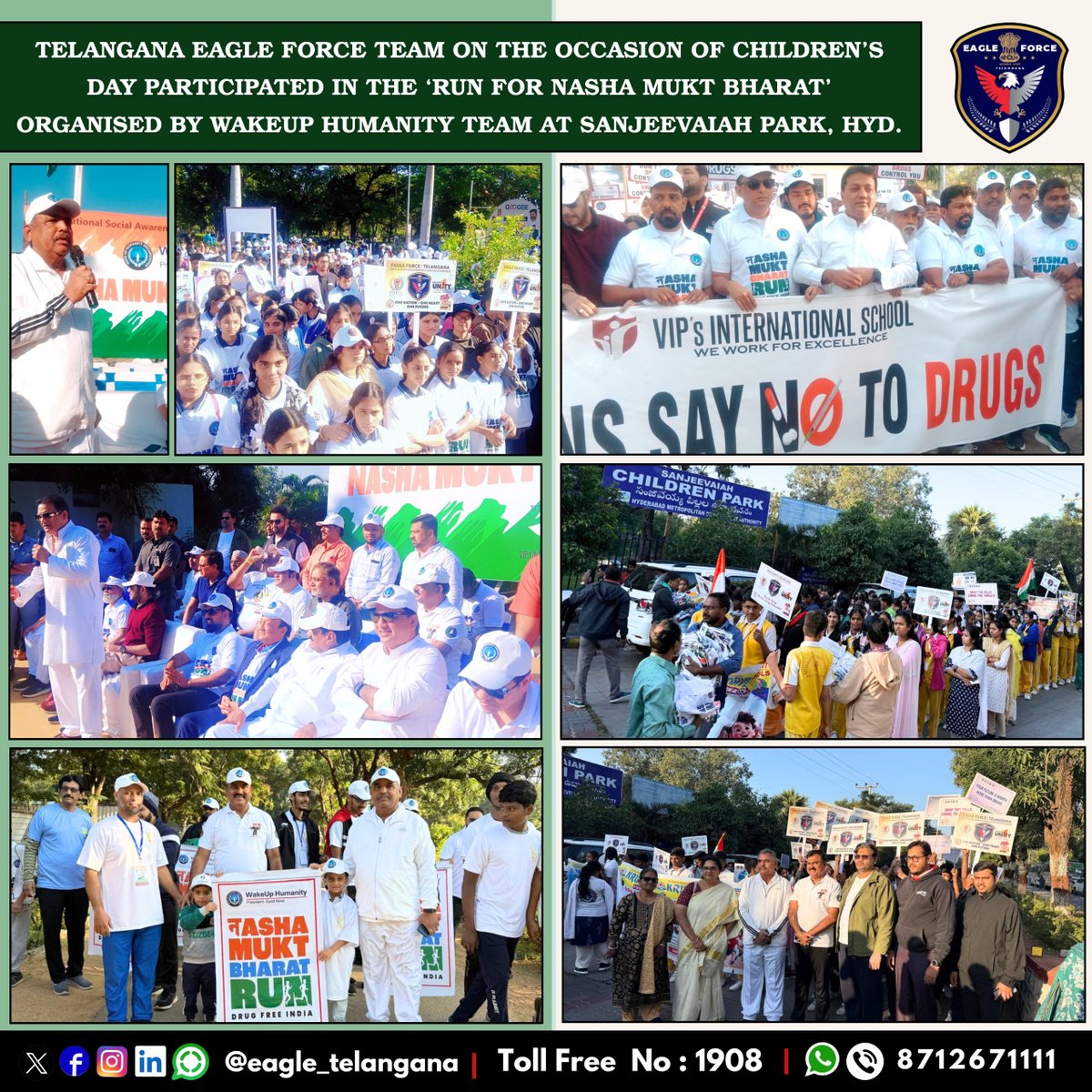 wakeup_org's tweet photo. @EAGLE_TELANGANA @TelanganaDGP @narcoticsbureau @TelanganaCMO @cp_nizamabad @cpramagundam @NMBA_MSJE @cyberabadpolice @RachakondaCop @hydcitypolice @adilabad_sp @spsangareddy @spsircilla @spbhoopalpalli @cpwarangal @KhammamCp Huge thanks to @EAGLE_TELANGANA for joining our #RunForNashaMuktBharat—your elite force energy fueled the fight! And shoutout to @INNChannelNews for capturing the pledge magic with @azharuddin1818. Partners like you make change unstoppable. #DrugFreeTelangana https://t.co/XofbVykPua