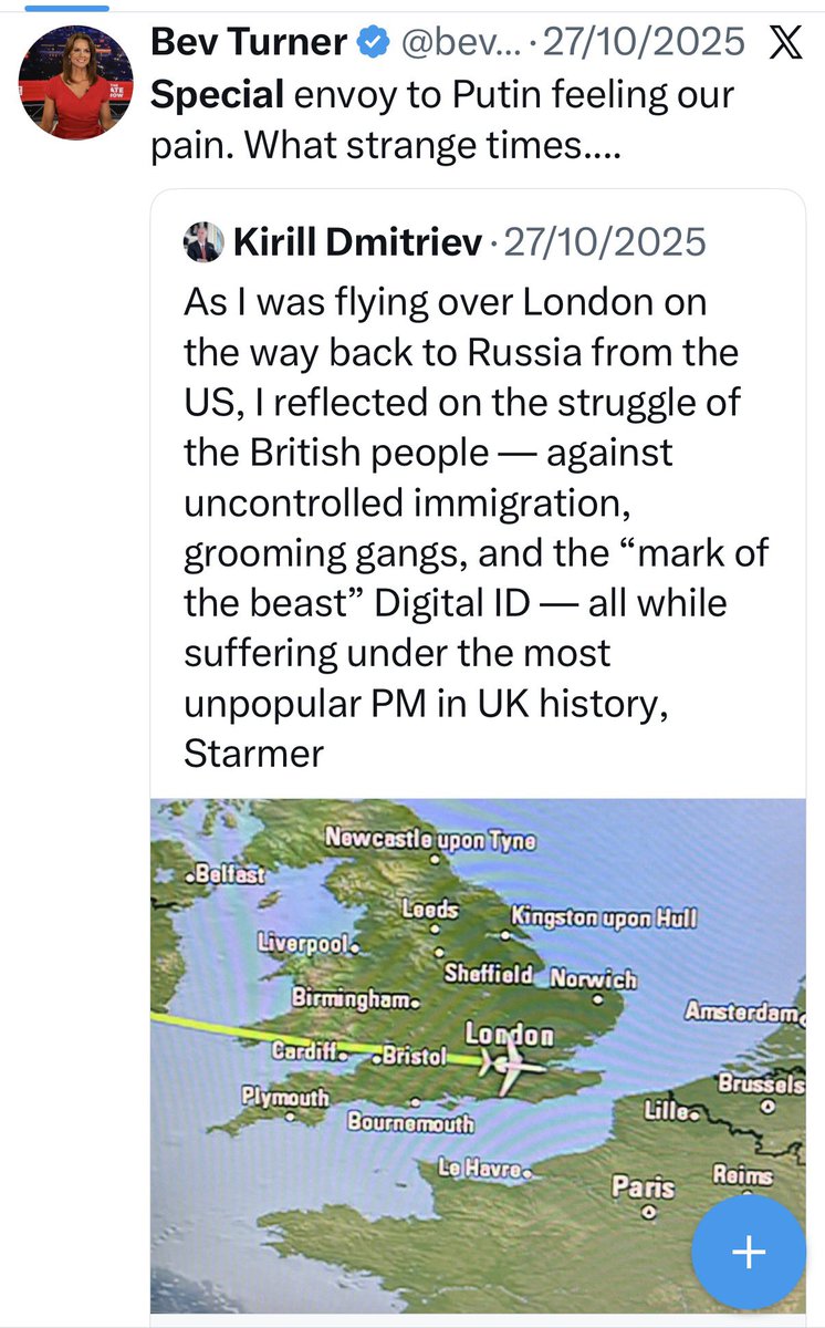 gregbagwell's tweet image. A quick reminder that the GBNews journalist, Beverley Turner, who recently “interviewed” Trump, is a regular sympathiser with the Kremlin view of the UK and Ukraine, and a peddler of Kremlin planted conspiracy theories. No wonder she gets a White House press pass.