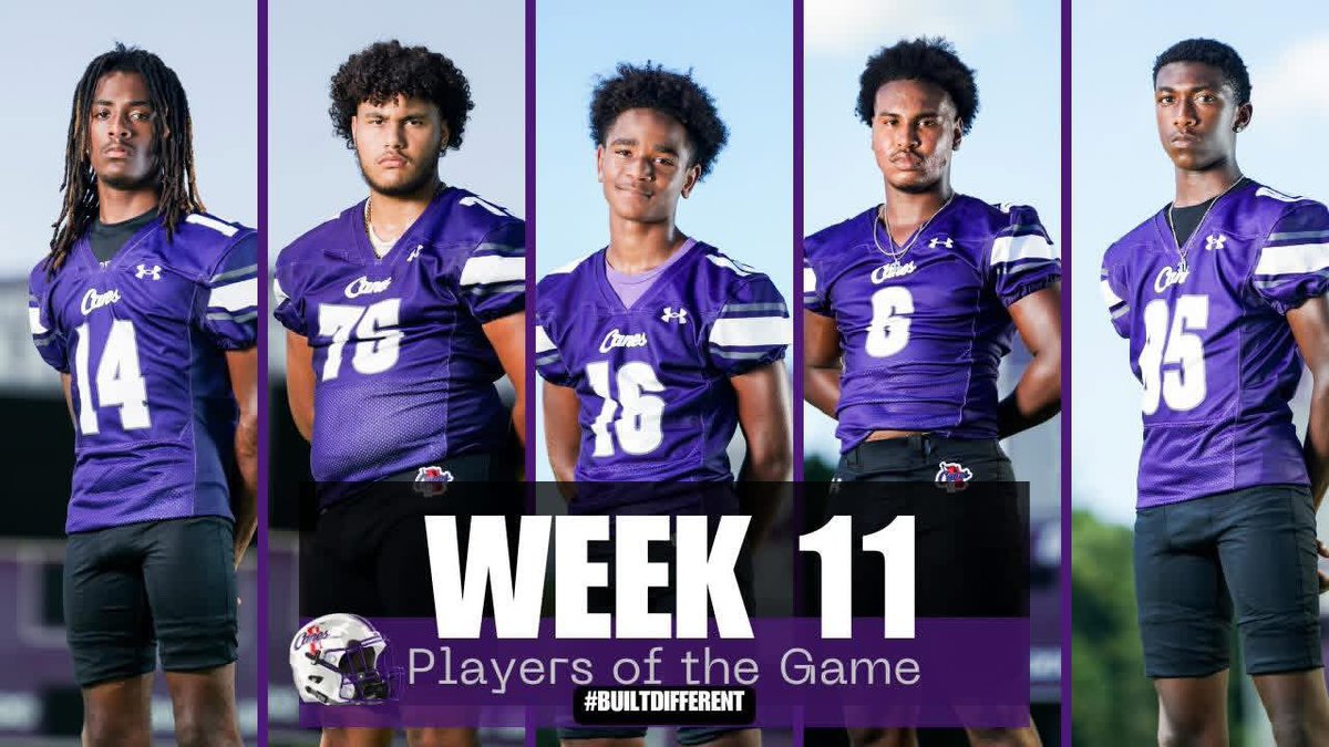 Players of the Week versus Gordon Central.

L-R

Special Team- Zech Smith
Defense- Deshaun Davis
Overall- Zaiden Brown
Offense- Chance Ross
Blue Collar- JT Robinson

#BuiltDifferent #jk31 #faMily