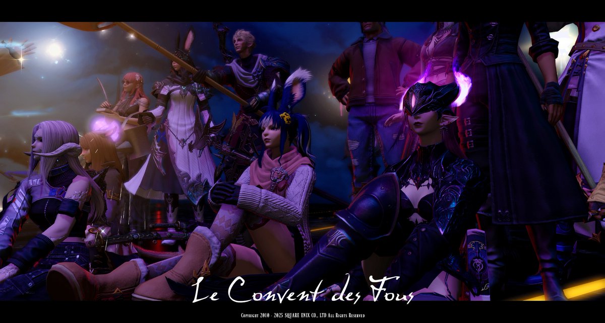 ConventDesFous's tweet photo. A grand finale for the third raid in our #Raidsofsuffering's series in #FFXIV. 
The world of darkness has attracted even more people!

Next week, we're heading to Heavensward! 
Destination:  The void Ark
Join us \o/
See you on 21 November! 👍
#ConventdesFous #FFXIVScreenshots https://t.co/5MsgBoYcCH