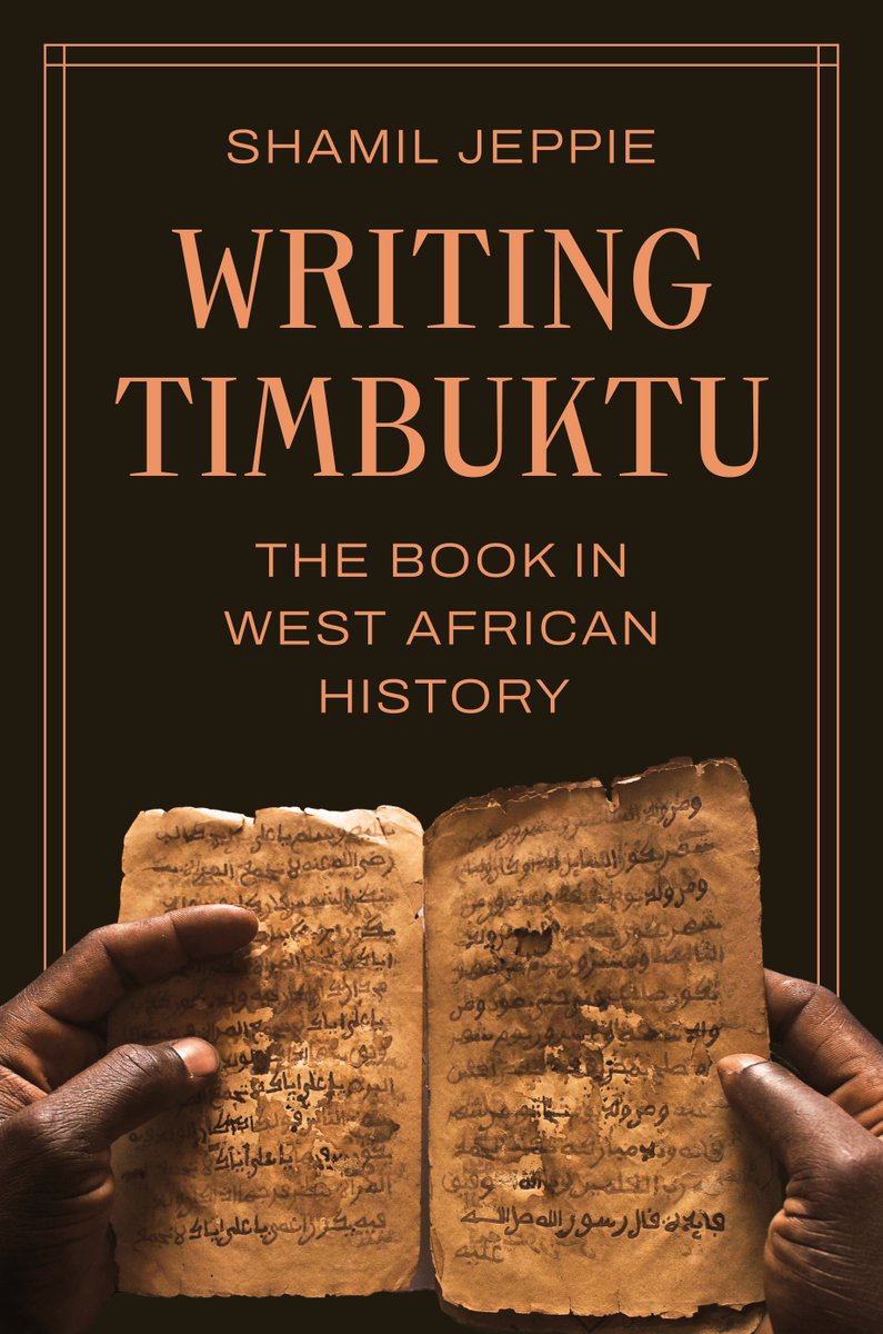 #NewPublication
Writing Timbuktu: The Book in West African History
Shamil Jeppie. Princeton Univ Pr 2025
#OpenAccess prelims &amp; Introduction: books and rebels in the desert 
PDF 🎯
pup-assets.imgix.net/onix/images/97…
press.princeton.edu/books/hardcove…