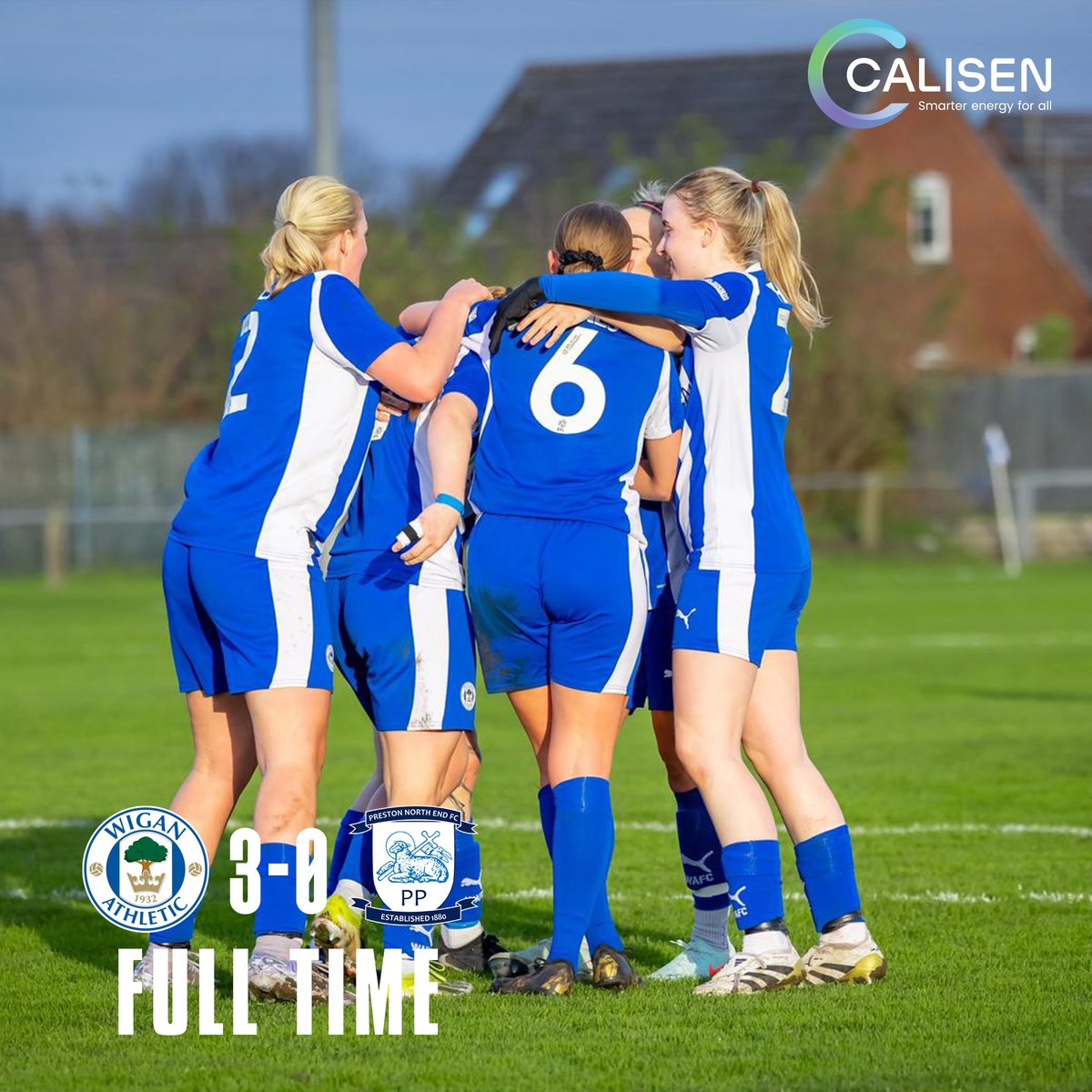 Latics_Women's tweet image. Victory at home.👏

#wafc 🔵⚪️