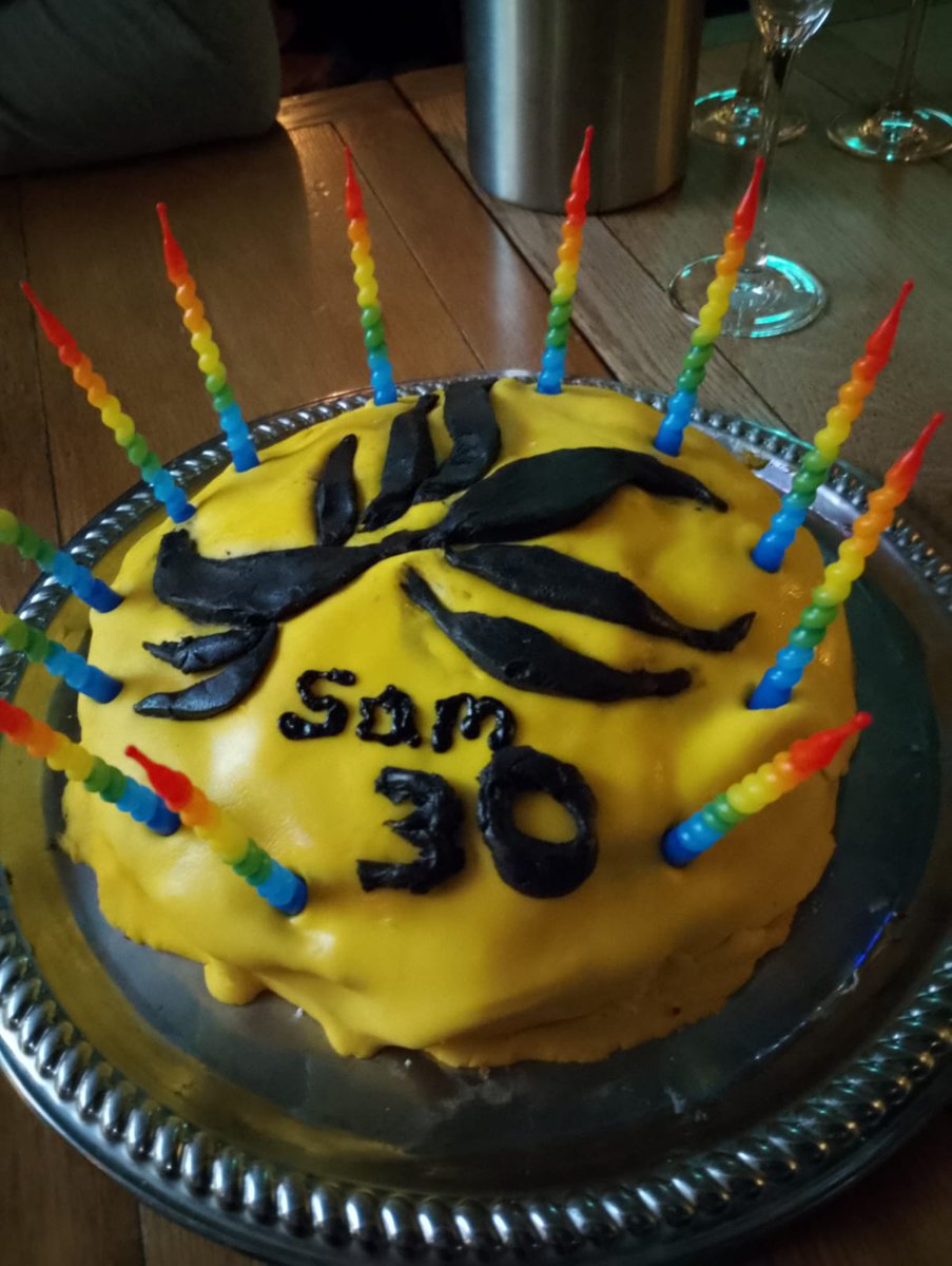 My Mum makes the best birthday cakes.