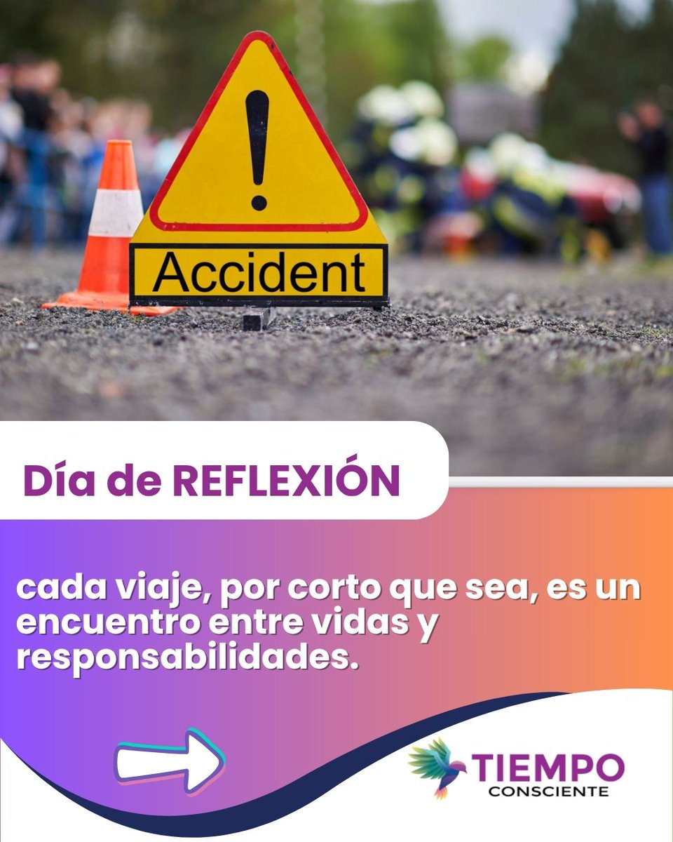 infoconsciente's tweet image. Hoy 16 de noviembre de 2025, recordamos a las víctimas de accidentes de tráfico y a sus familias.Cada viaje es un acto de responsabilidad y cada decisión en la carretera puede cambiar una vida. Honremos la memoria de quienes ya no están conduciendo con respeto, calma y conciencia