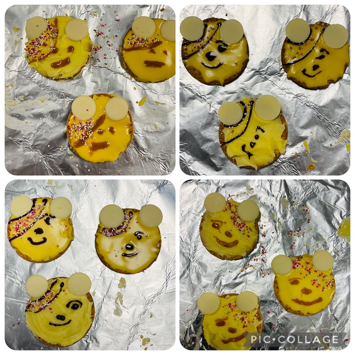 MCS_SRB's tweet image. Year 10 enjoyed working together to create their own Pudsey’s and decorating their own Pudsey biscuits, as part of their Children in Need celebrations 💛🌝🌻