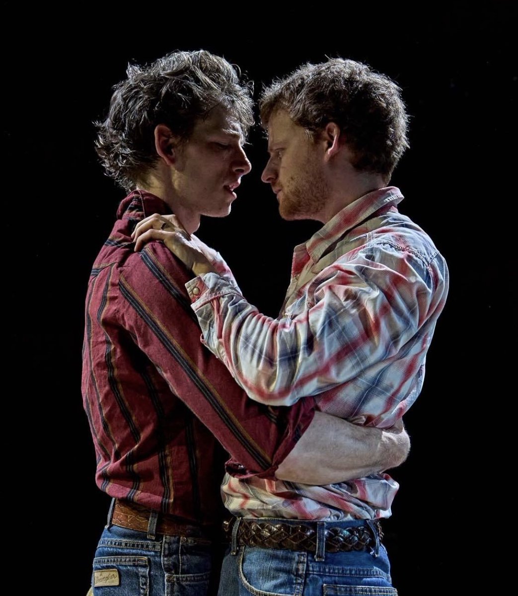 TheCinesthetic's tweet image. Mike Faist and Lucas Hedges in Brokeback Mountain.