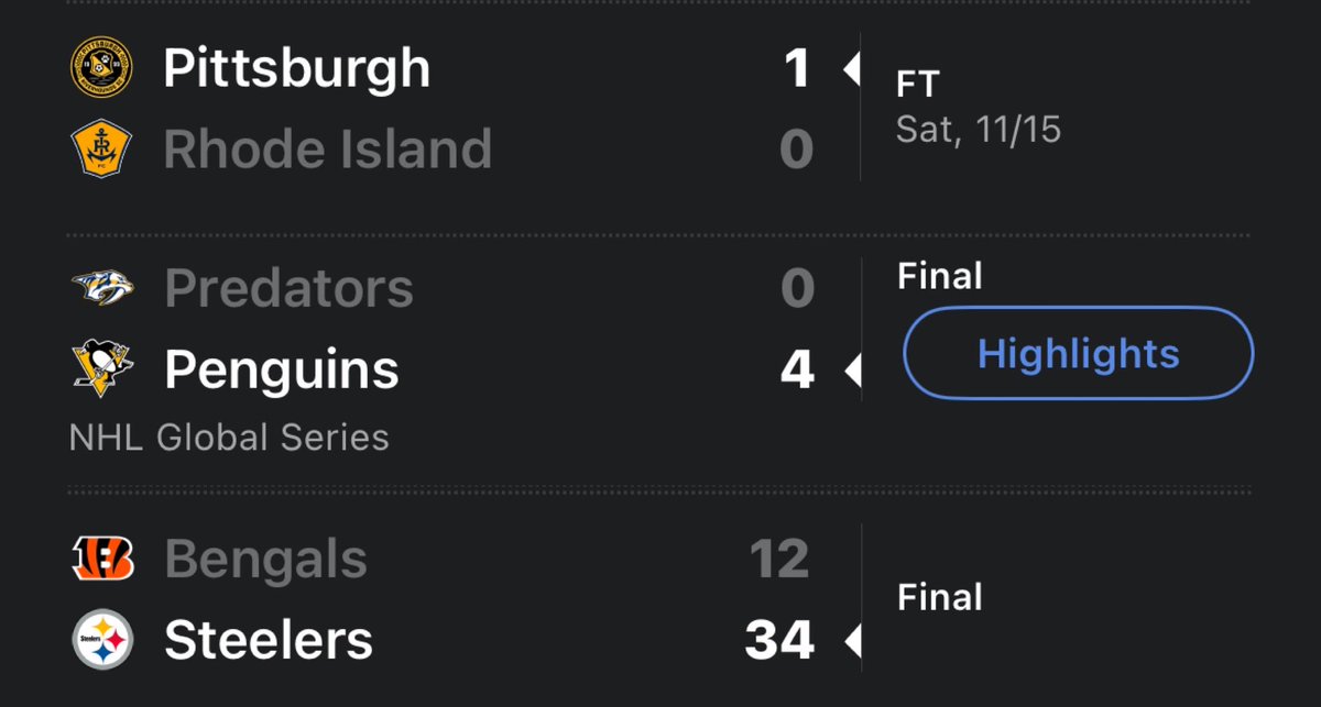 PGHClothingCo's tweet photo. 3 wins in 20 hours. We are so back https://t.co/Enmvt730p9