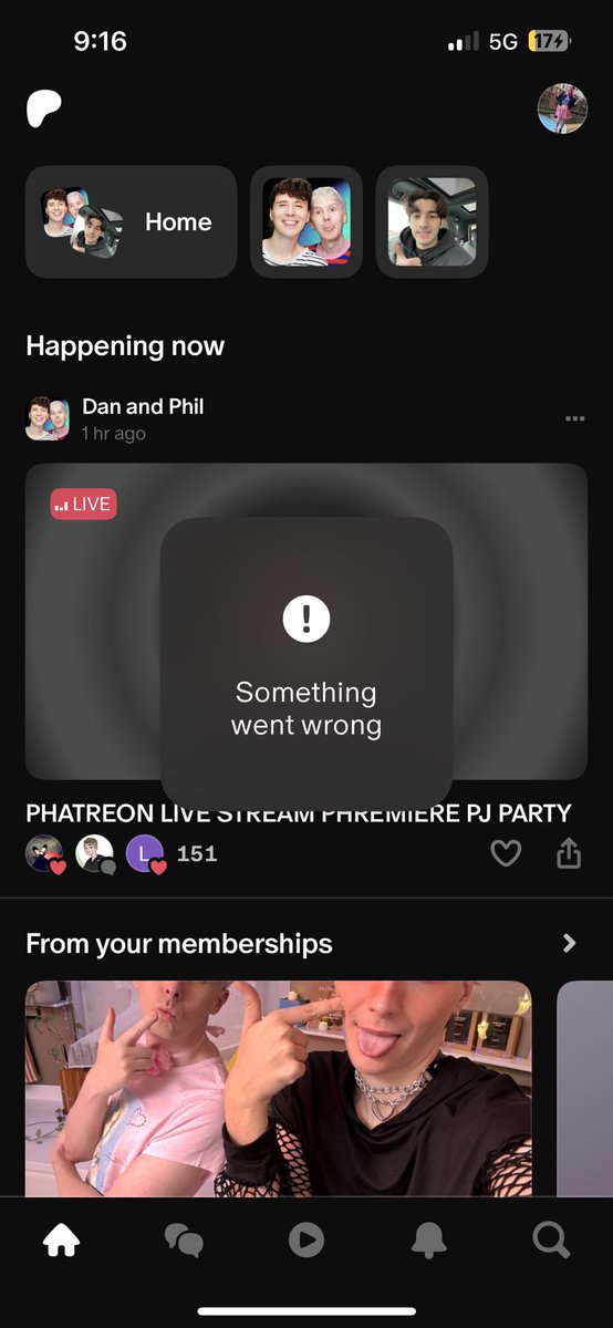 oh my godddd it was fine for a bit but now it’s kicked me out and won’t worry i wanna cry