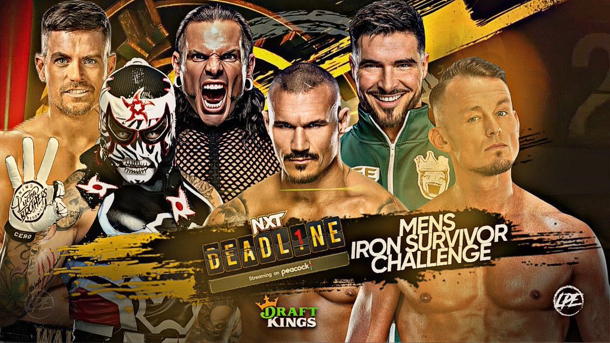 ||MAIN EVENT||

The main event  of the show will feature the men’s iron survivor challenge. The six men will be Penta, Randy Orton, Jeff Hardy, World Tag Team Champion Ethan Page, Ludwig Kaiser, and the United States Champion Grayson Waller..

<a href="/TwiistdWidcwx/">𝓡𝓾𝓫𝔂 ♥️</a> <a href="/PrainNoMiedo/">ℙℝ𝔸𝕀ℕ 🥊 🇵🇸</a>