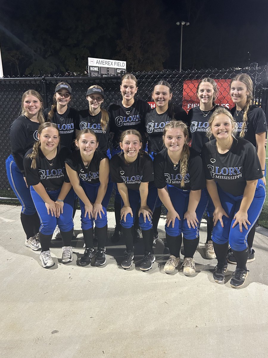 2025 USA Stampede Exposure-Trussville, Alabama-Mississippi Glory Premier 16-Lewis finishes 2-1 in pool play on Day 1! #ALLIN! ⁦<a href="/ExtraInningSB/">EXTRA INNING SOFTBALL</a>⁩ ⁦<a href="/DCEliteSoftball/">DC Elite Softball</a>⁩