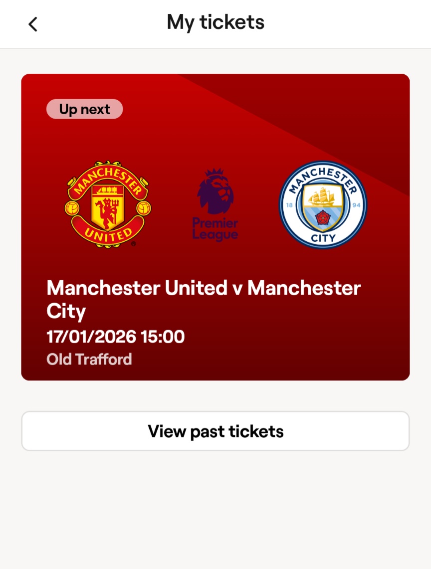 the Stretford End is calling for the Manchester Derby! ⚔️🤩

only two months to go for the trip of a lifetime ✈️

a dream I've had since I was a kid ❤️

#MUFC