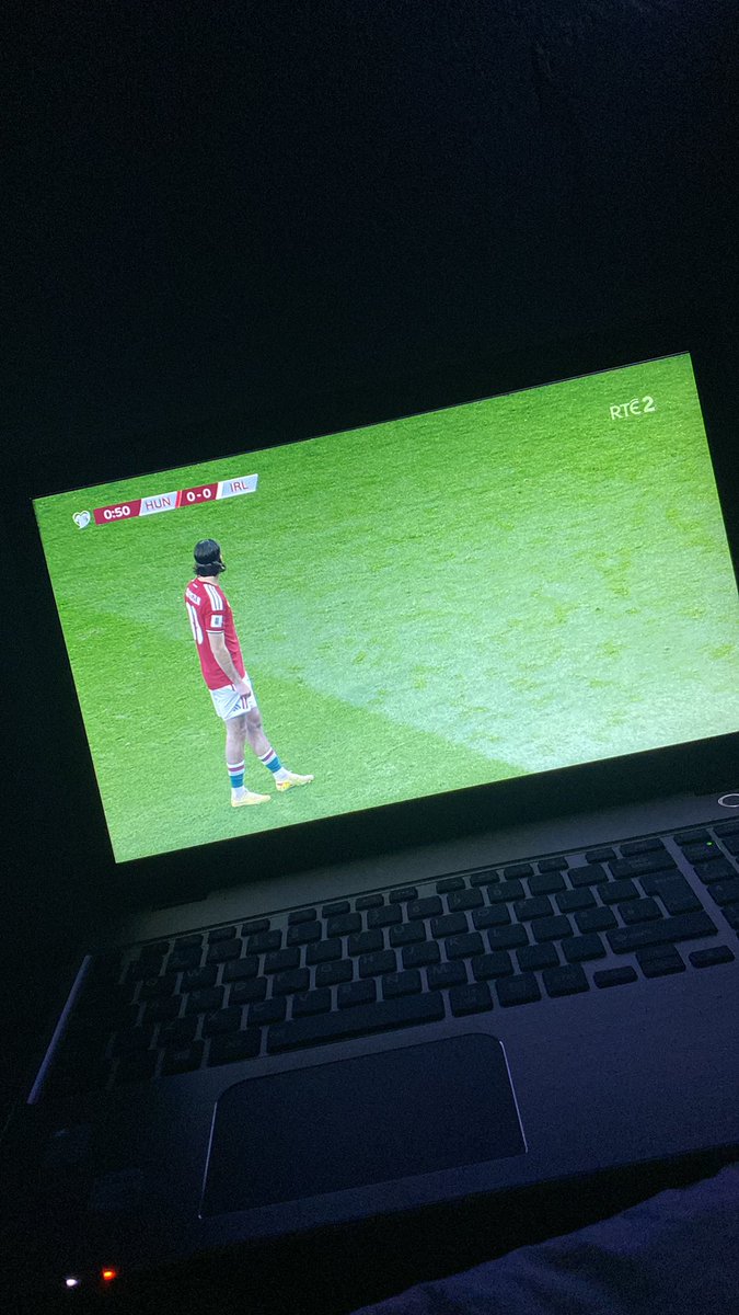 Watching Ireland vs Hungary. Have a feeling Troy Parrott might get a hat trick today. Let go Ireland 🇮🇪🇮🇪😂😂