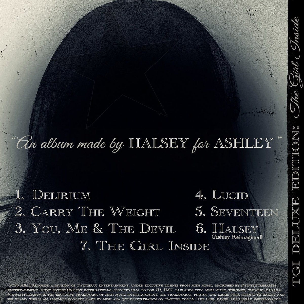 tinylittlebabym's tweet image. The Girl Inside The Great Impersonator:
ASHLEY🌟