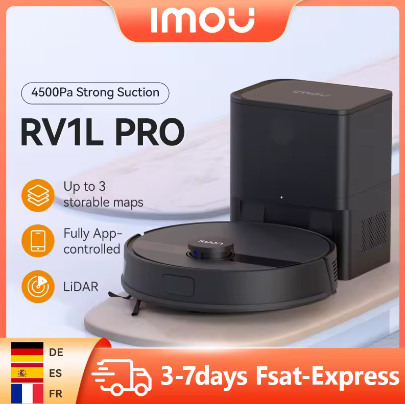 GadgetsChinaNL's tweet image. Deze is interessant! De hulp in huis! De #IMOU RV1L Pro Robot Stofzuiger mét Dust Collector. Hij zuigt én dweilt en leegt zichzelf! #AppControl #VoiceControl. Nu €132 :-O #EUWarehouse

😍 Coupon: 11NL20
💪🏽 s.click.aliexpress.com/e/_c4bNzVst

Meer? rebrand.ly/GFC