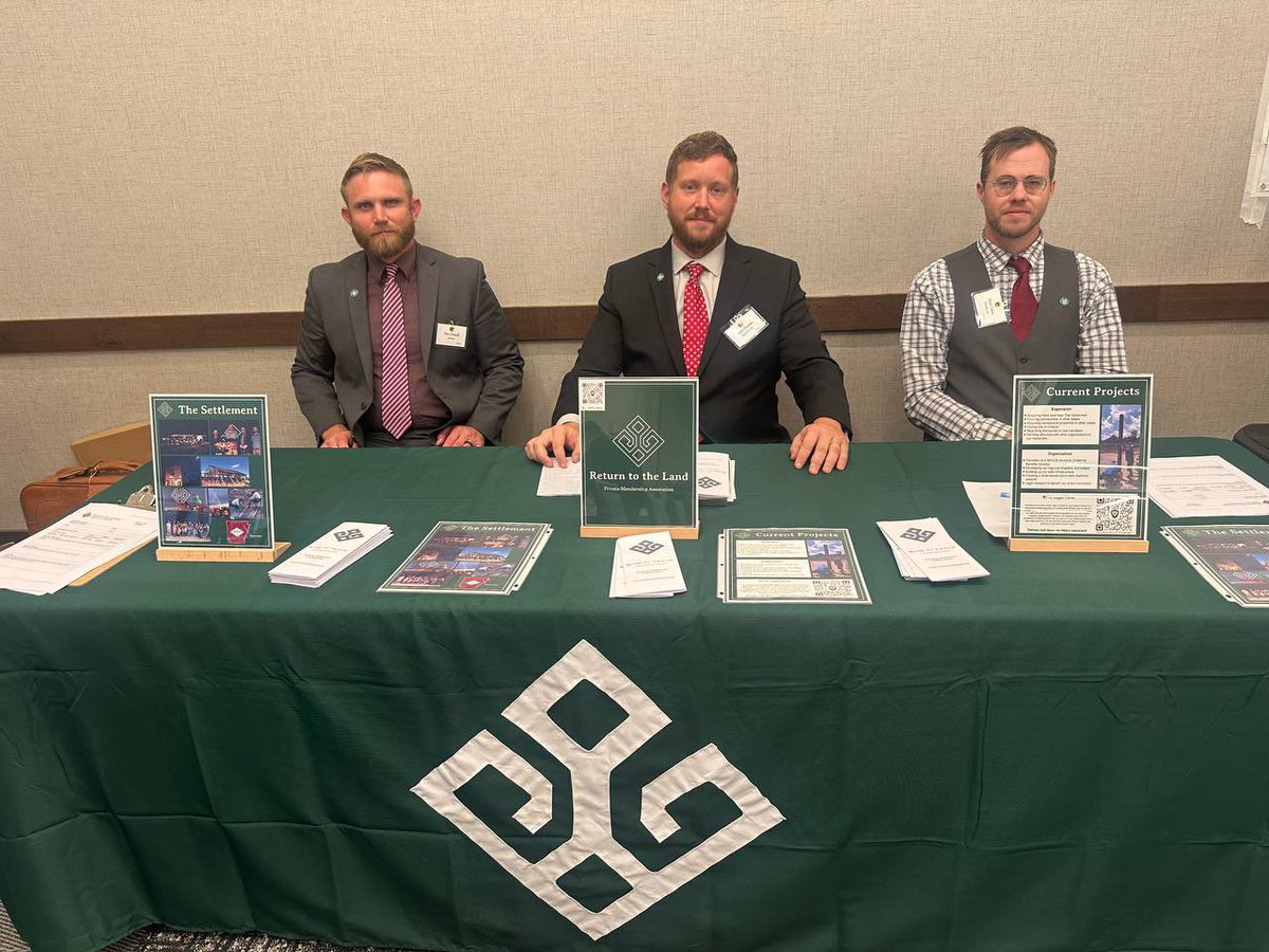 Our board members representing RTTL at the <a href="/realAmRen/">American Renaissance</a> event this weekend! We had over a dozen of our members attend and have heard only good things so far!