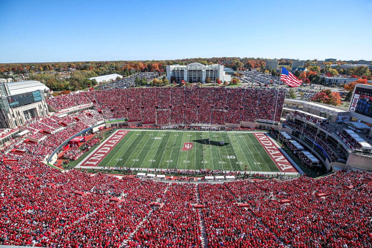 With Alabama’s loss yesterday, Indiana now holds the longest active home winning streak in College Football (15 games).

The school with the most losses of any program in FBS history is currently on the nation’s longest home winning streak.

What a time to be alive.