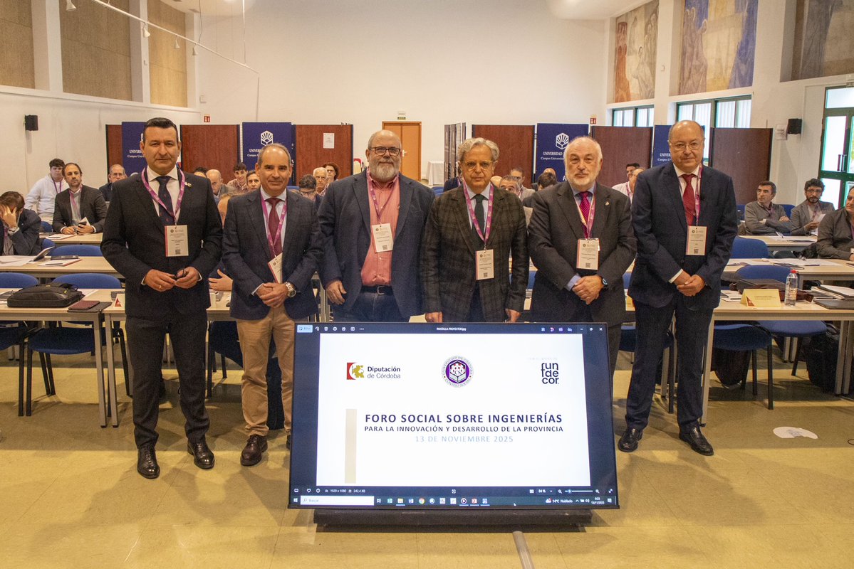 ETSIAMCordoba's tweet image. 🗣️El Consejo Social de la Universidad de Córdoba y la Diputación Provincial inauguran el Foro Social sobre Ingenierías para la Innovación y el Desarrollo de la Provincia.

uco.es/servicios/actu… #Agroforestal #ETSIAM #ingenierías