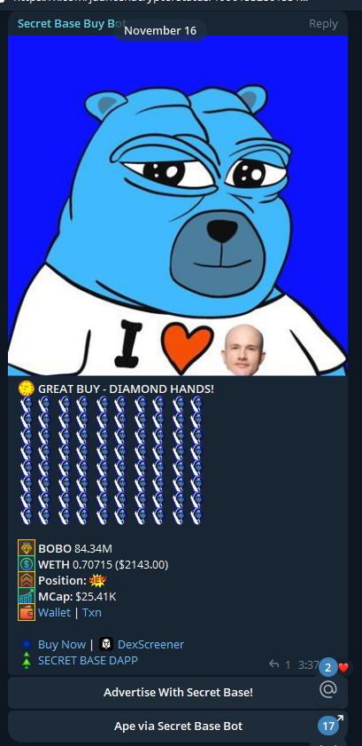 basedboboz's tweet image. $bobo $base whales buy with hedge.