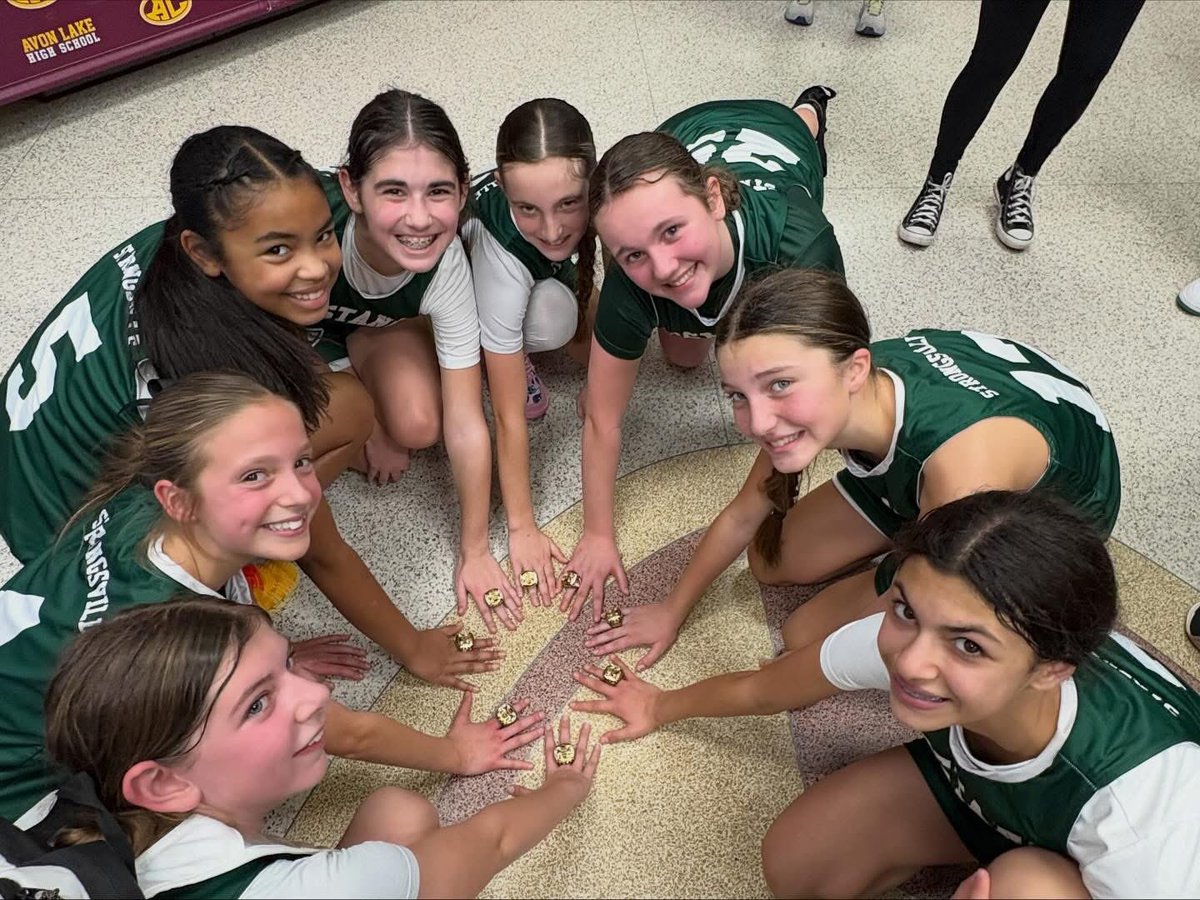 Our travel 6th grade team is LEGIT! They won the Avon Lake tournament this weekend and have continued a 32-0 winning streak from last season. The future is bright at Strongsville!💚🏀🏆 <a href="/scsmustangs/">Mustang Athletics</a>