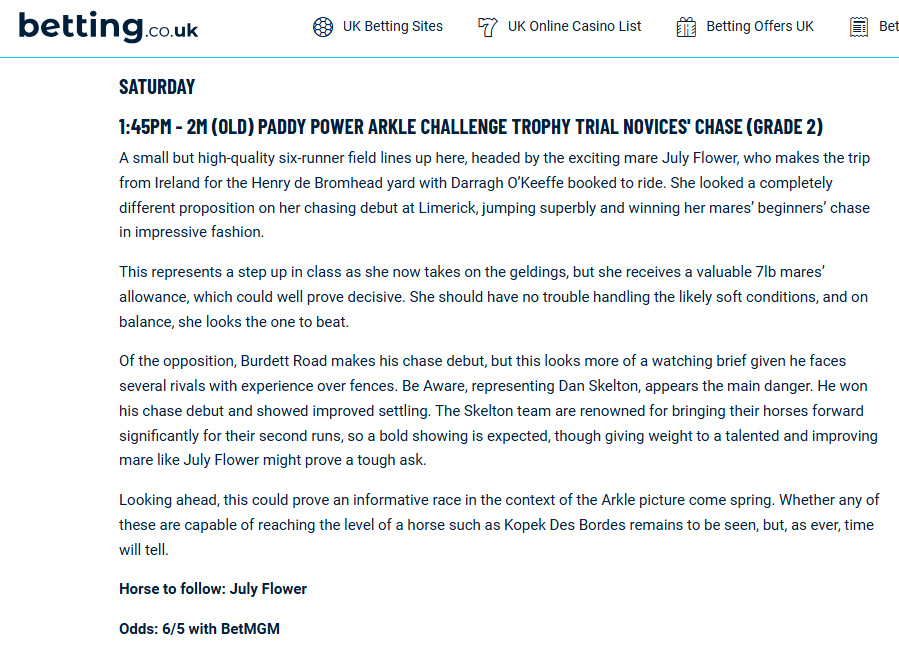 BetCoUK's tweet image. There were some fantastic shouts from @WWWoodzy92 this weekend too! 👏

He had July Flower win the Arkle Trial at 6/5 and Panic Attack win the £160,000 Paddy Power Gold Cup at 11/2 (6/1 SP)! 🥇🥇

He also had a nice place at 14/1 with King Bucks! 🥉✅