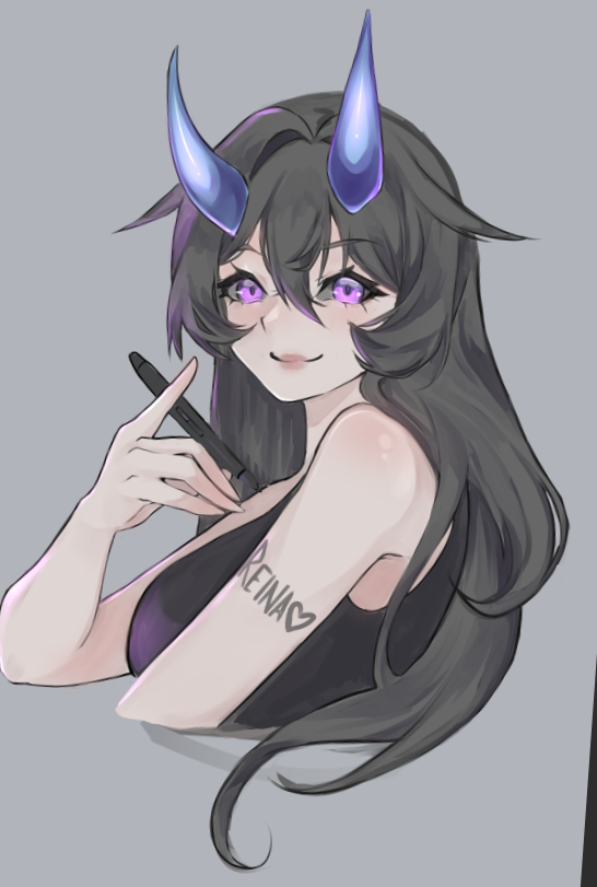 ReinariaVT's tweet image. Added some lighting and a tattoo!
If interested in commissioning feel free to dm we can talk about prices!

#art #vgen #commission #commissionsopen #VGenComm #artist #twitch #streamer #vtuber #pngtubers