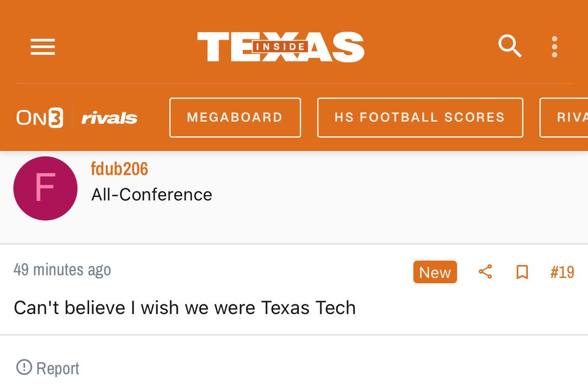 BoardGeniuses's tweet image. This #Texas fan wishes they could be #TexasTech.