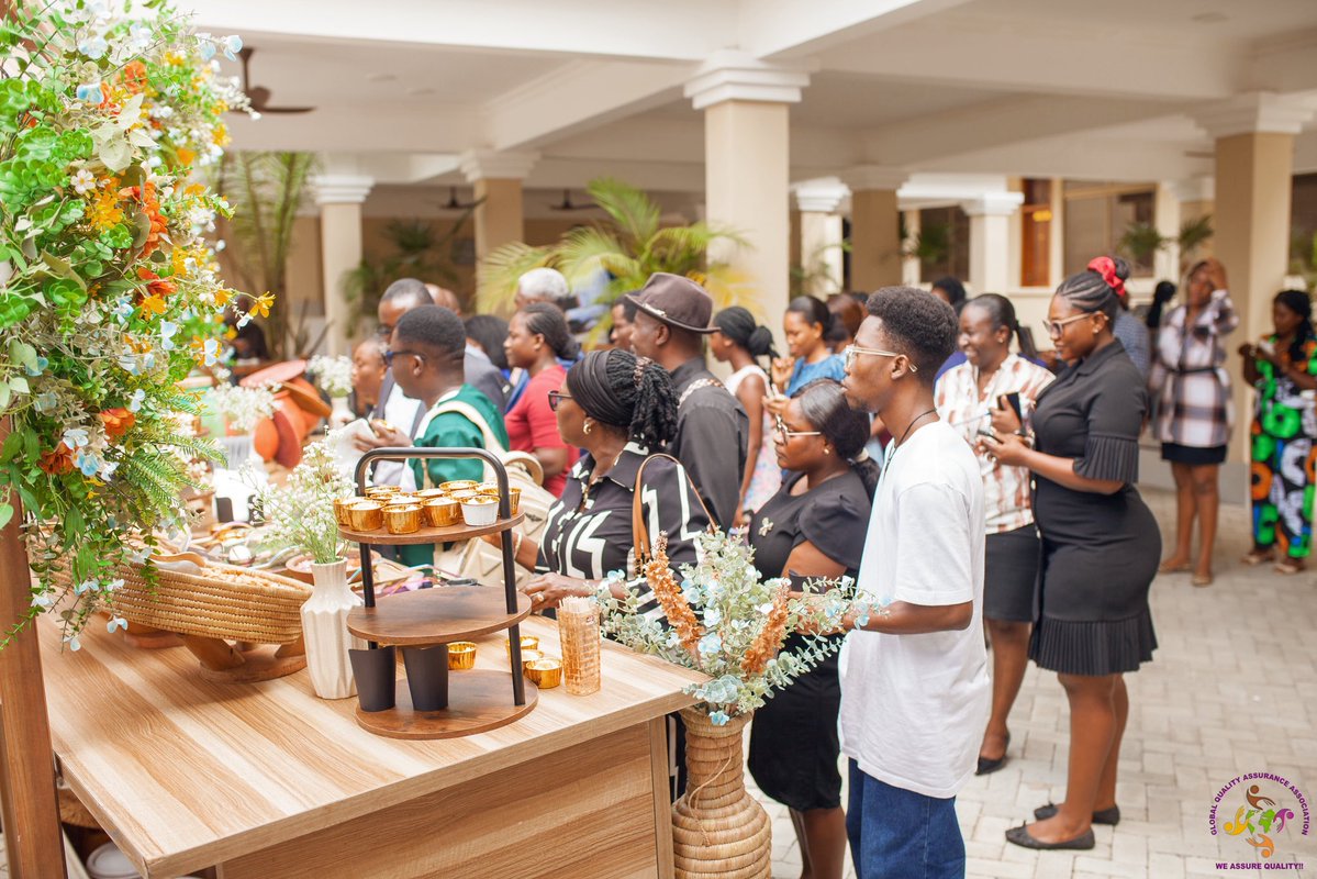 GlobalQualityAA's tweet image. A snack at the World Quality Week Celebrations

#keynote #speaker #Education #worldqualityweek2025 #development #quality #qualityassurance #ghana #practical #gqaa #gtec