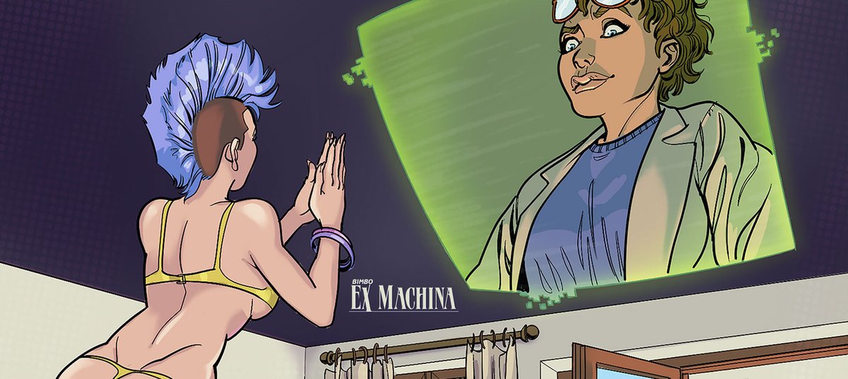 Today's comic is out on Shrink Fan and Transform Fan! It features a programmer who gets into a little transformative trouble when she gets a bit too "immersed" in a new game!

shrinkfan.com/comics/Bimbo-E…

#shrinking #shrunkenwoman #transformation #bimbo #breastexpansion