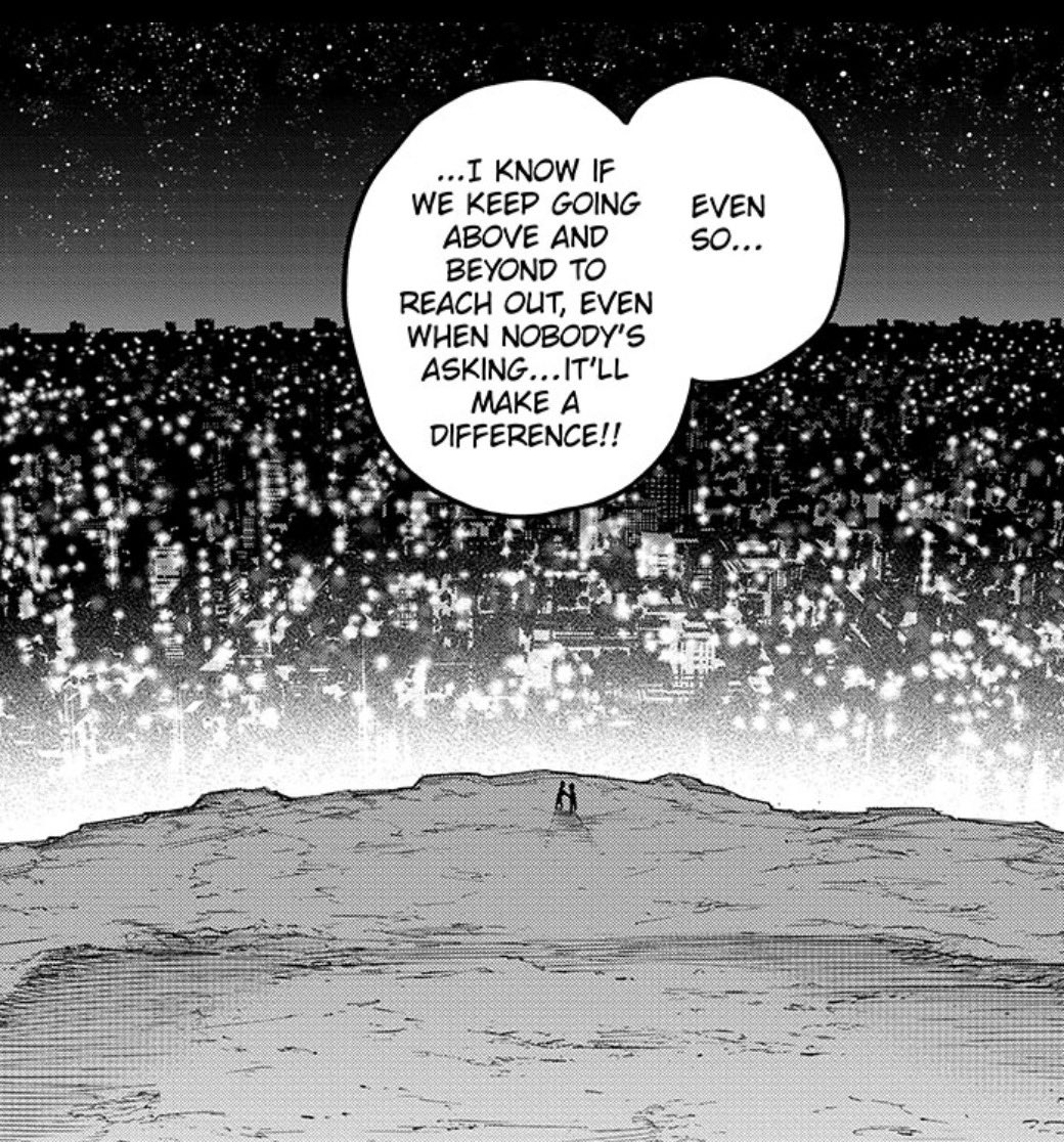 puppyochako's tweet image. A true hero is someone who is willing to extend a helping hand to someone who is in need regardless if it succeeds or not.

A failure shouldn&apos;t stop continuing to reach out