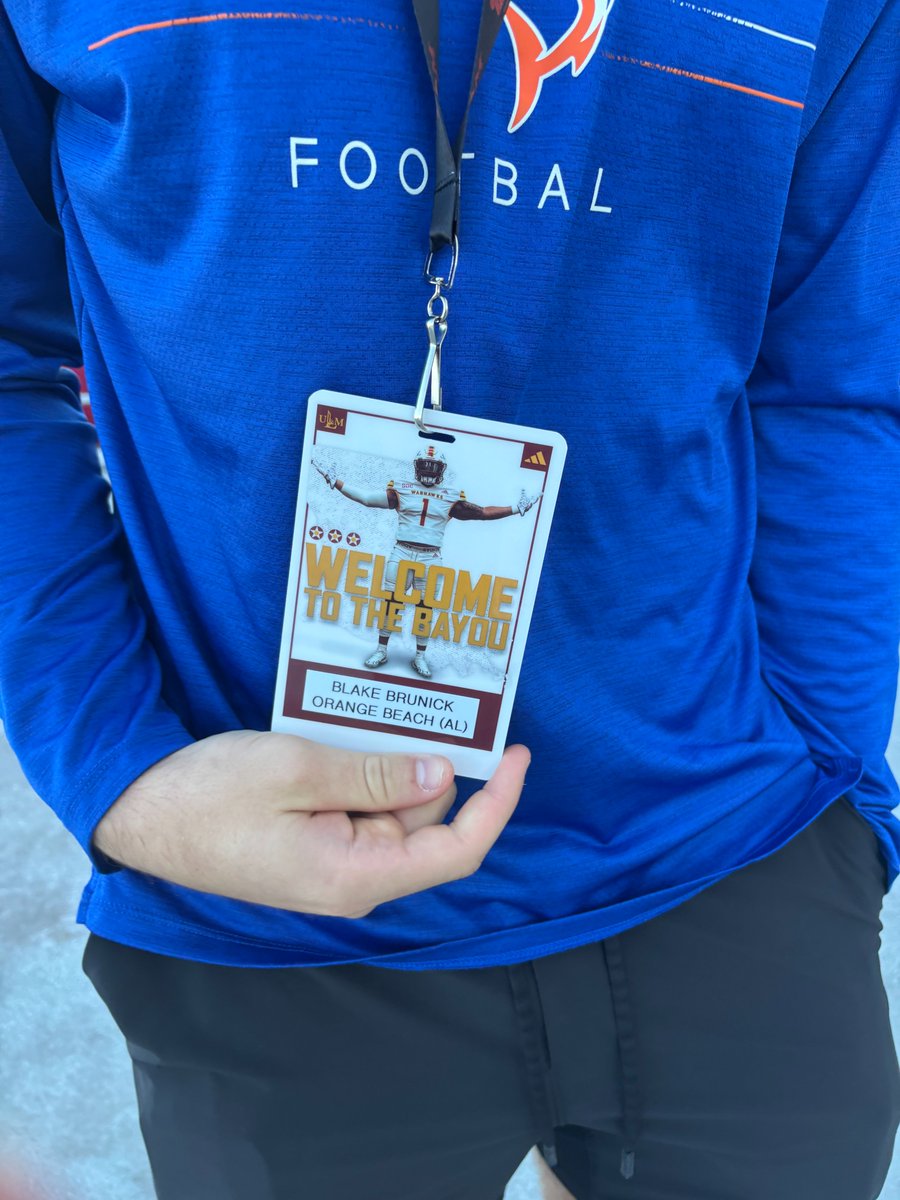 Great visit to ULM!

<a href="/OrangeBeachFB/">Orange Beach HS Football</a> <a href="/HallTechSports1/">Hall-Tech Sports</a>