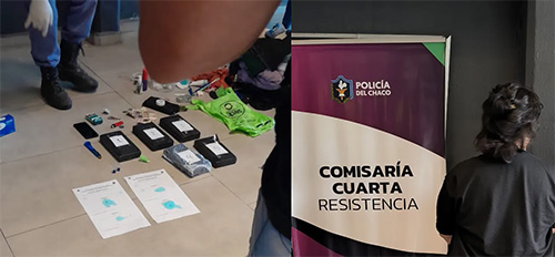 RESISTENCIA: DETIENEN A UNA MUJER CON MÁS DE 5 KILOS DE COCAÍNA EN LA TERMINAL

Una mujer intentaba abandonar un bolso y alejarse rápidamente

LEER MAS: bit.ly/47Japcz