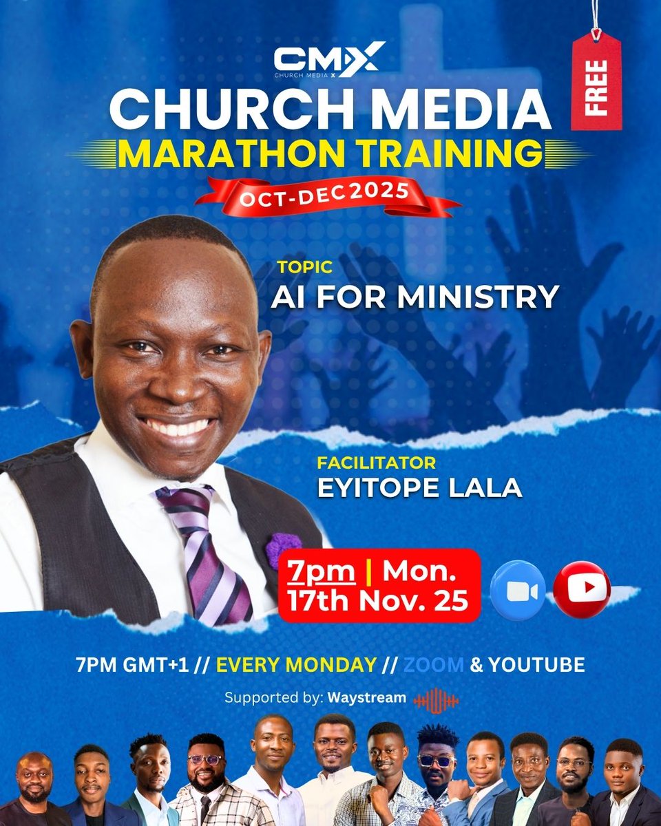 Church Media X tweet media