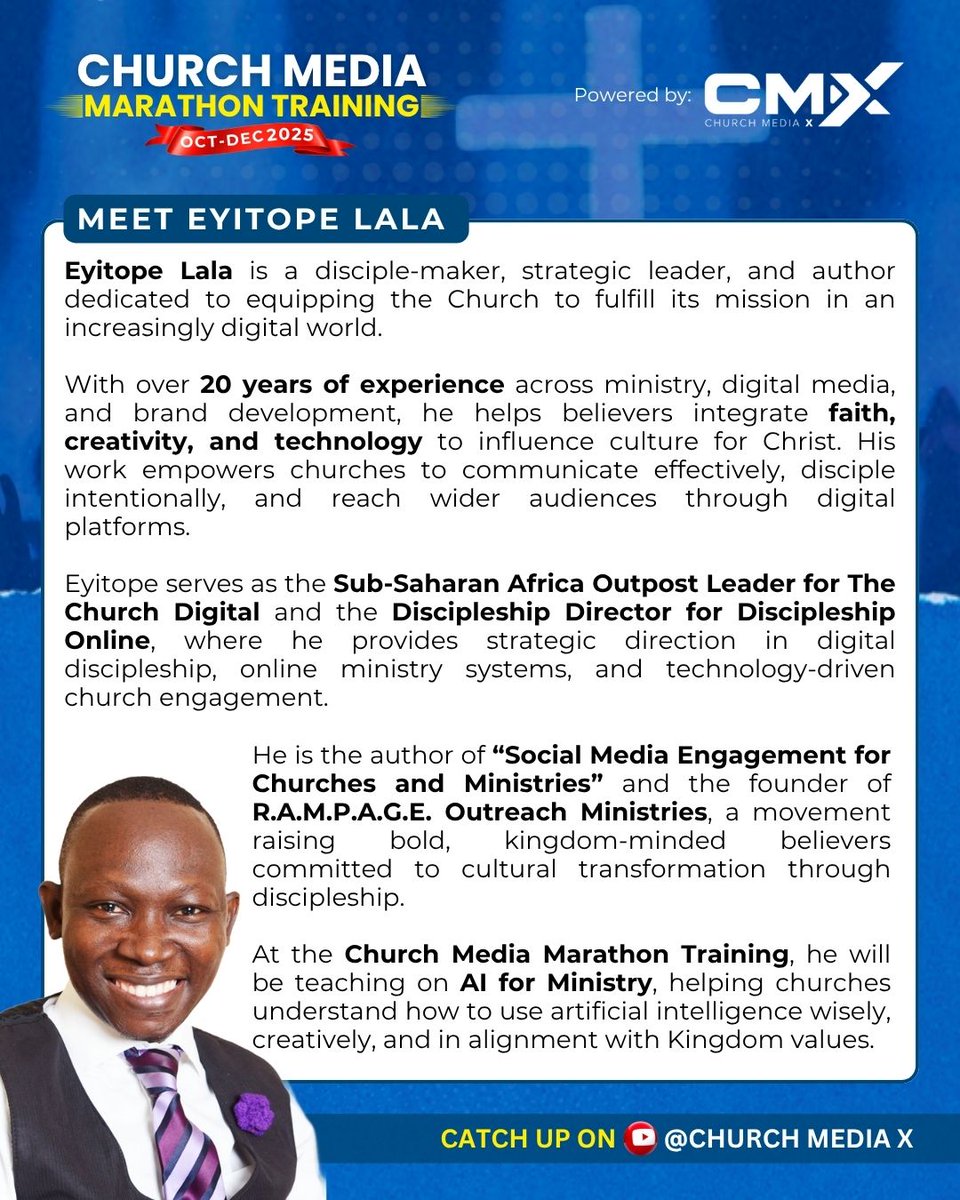 Church Media X tweet media