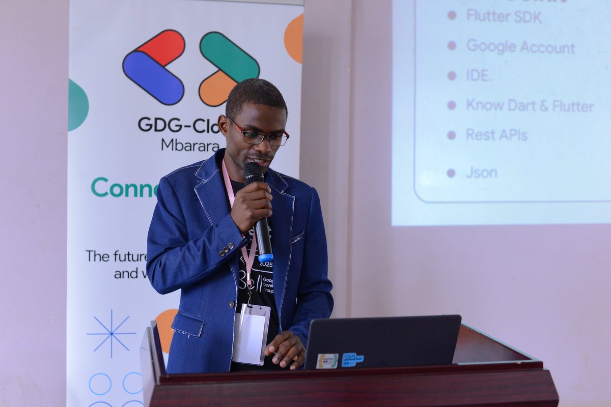 BUSINGYEANTHON4's tweet image. Huge thanks @GDGCloudMbarara for hosting an amazing #DevFestMbarara2025!
I had a blast presenting my workshop on &quot;Using Google Sheets to power Your Flutter App.&quot; We proved; you don&apos;t need a complex backend to build powerful, real world, logistics trackers. 
#FluttterDev, #UgTech