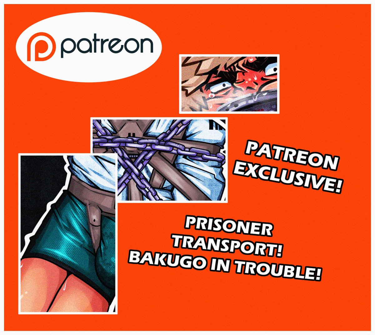 Bakugo and many other guys in trouble are waiting for you on my patreon, and there are still many more to come!
Thank you so much! 🤗
Link: patreon.com/Dante21