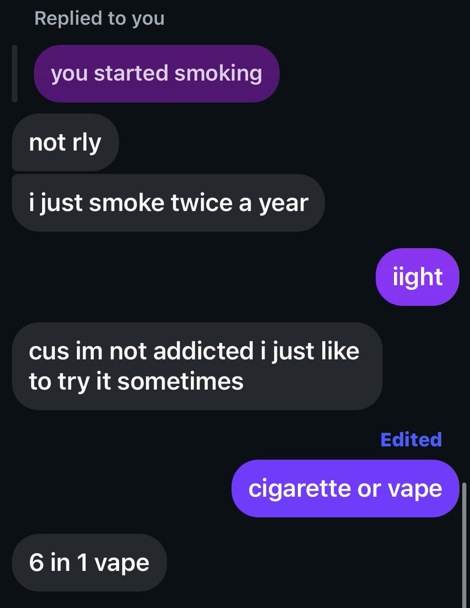sickupid's tweet image. trying to be friendly with my little sister to pry information out of her.. what the fuck is a 6 in 1 vape