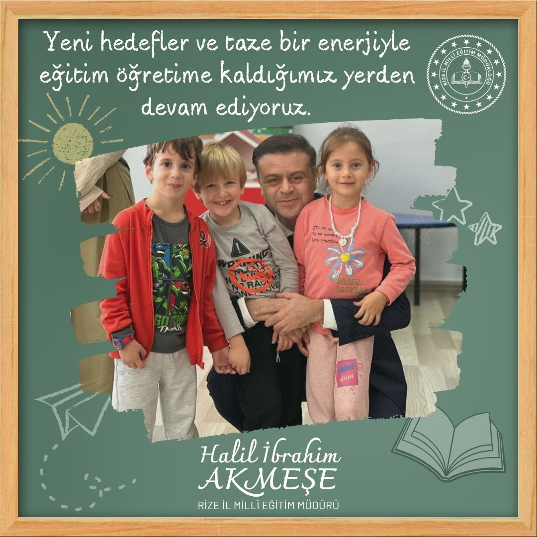 Ara tatilin ardından okul kapılarımız yeniden öğrencilerimizin neşesiyle açılıyor. Kaldığımız yerden, yeni hedefler ve taze bir enerjiyle eğitim öğretime devam ediyoruz.

Eğitimin her anının kıymetini biliyor; öğrencilerimizin akademik, sosyal ve kültürel gelişimini güçlendirmek