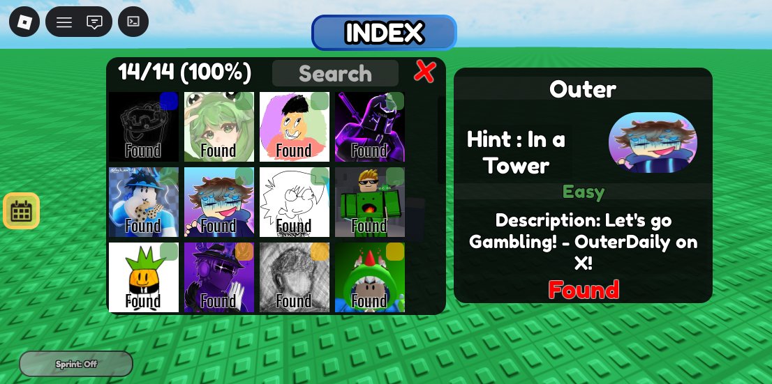 FindTheRTC_RBLX's tweet image. New Index for #FindTheRTC2!